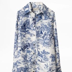 Zadig and Voltaire midi dress silk